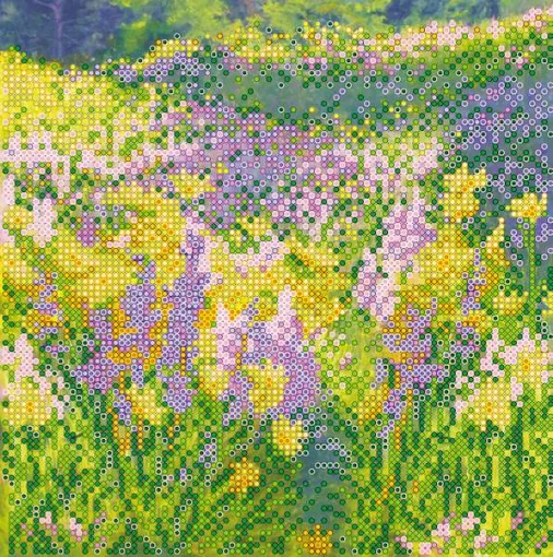Схема під вишивку бісером &quot;Сонячне поле&quot; 