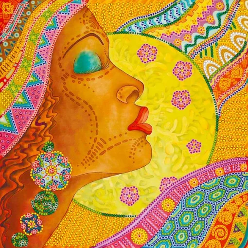 Схема під вишивку бісером &quot;Африканка&quot; 