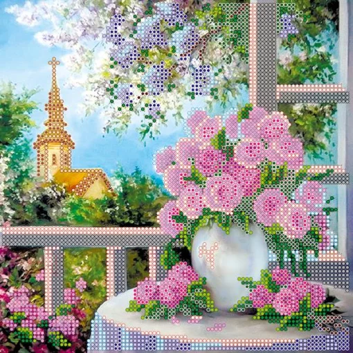 Схема під вишивку бісером &quot;Весняний романс&quot; 