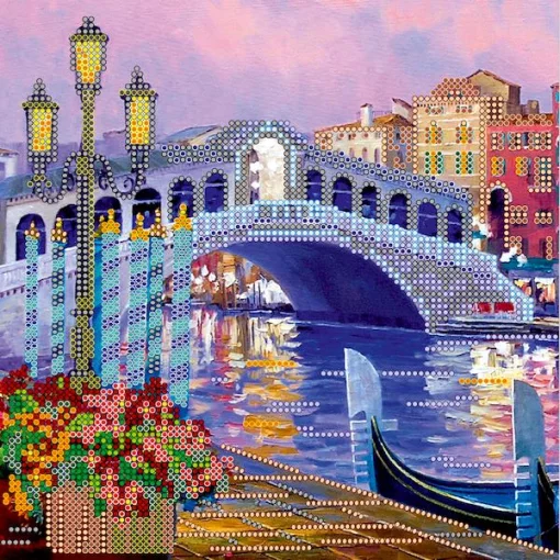 Схема під вишивку бісером &quot;Вогні Венеції&quot; 