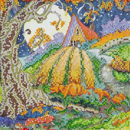 Схема під вишивку бісером &quot;Гарбузове поле&quot; 