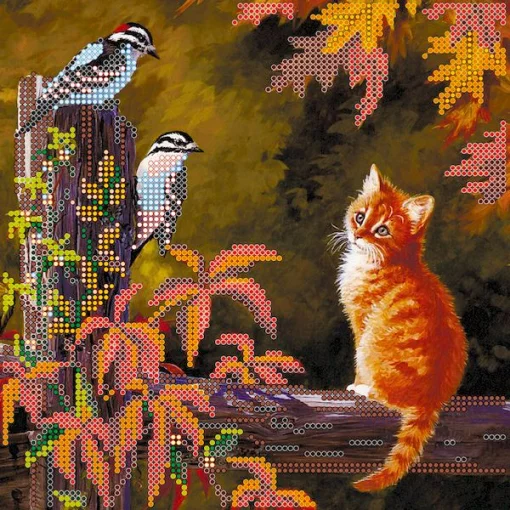 Схема під вишивку бісером &quot;Дружня бесіда&quot; 