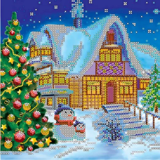 Схема під вишивку бісером &quot;Зимова казка&quot; 