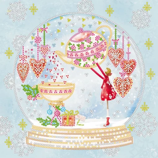 Схема під вишивку бісером &quot;Зимовий чай&quot; 