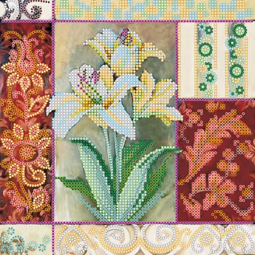 Схема під вишивку бісером &quot;Королівські квіти&quot; 