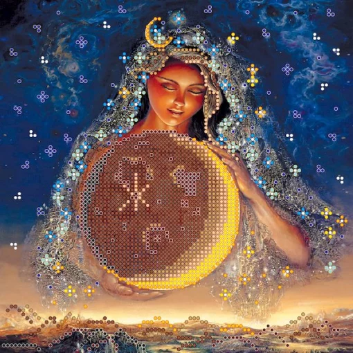 Схема під вишивку бісером &quot;Місячна фея&quot; 