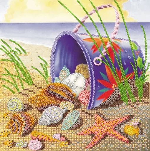 Схема під вишивку бісером &quot;На морському березі&quot;