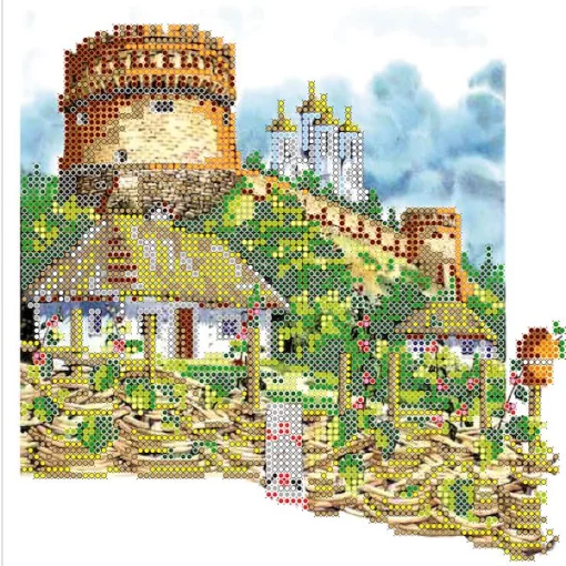 Схема під вишивку бісером &quot;Народні мотиви&quot; 