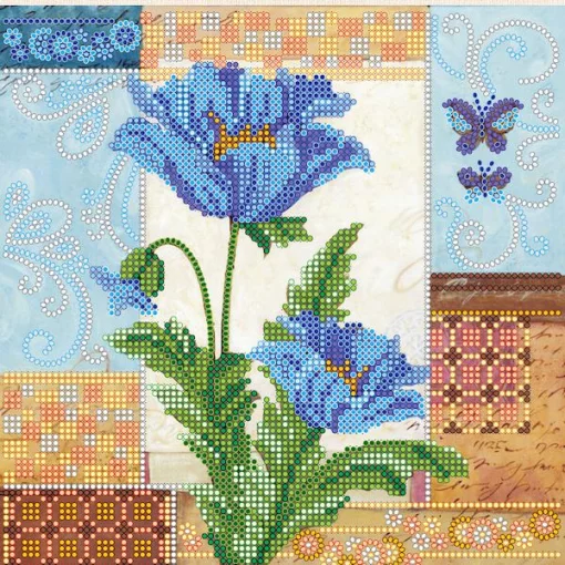 Схема під вишивку бісером &quot;Небесна блакить&quot;