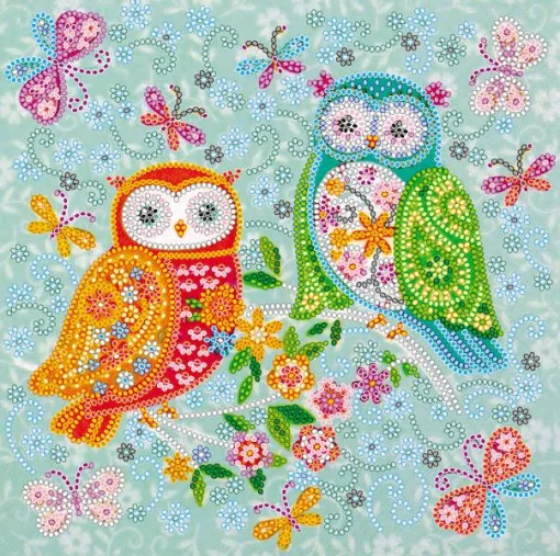Схема під вишивку бісером &quot;Совушки-подушки&quot;