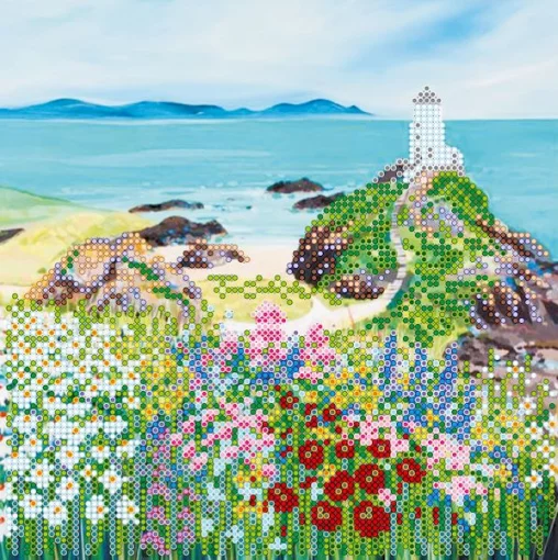 Схема під вишивку бісером &quot;Степ квітне&quot; 