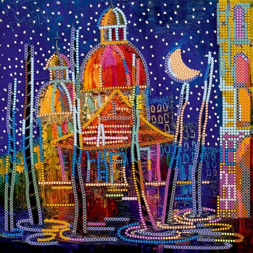 Схема під вишивку бісером "Уночі" 