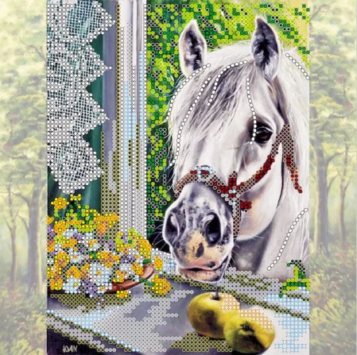 Схема під вишивку бісером &quot;Частування&quot; 