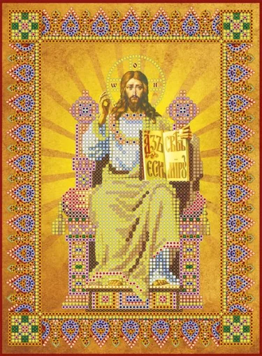 Схема під вишивку бісером &quot;Господь Вседержитель&quot; 