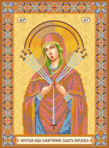 Схема під вишивку бісером &quot;Семістрельна&quot; 