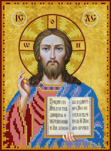 Схема під вишивку бісером "Спаситель" 