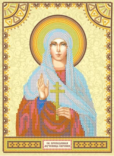 Схема під вишивку бісером &quot;Св. Євгенія&quot; 