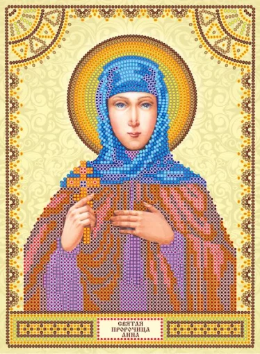 Схема під вишивку бісером "Св. Анна" 