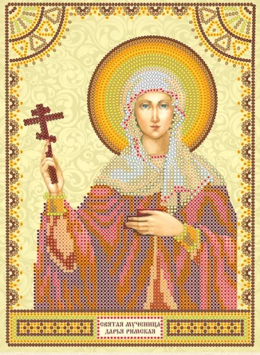 Схема під вишивку бісером &quot;Св. Дарина&quot; 
