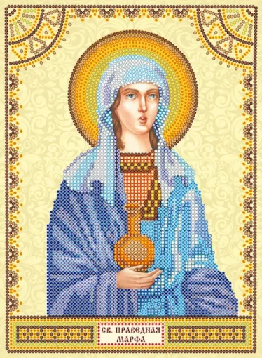 Схема під вишивку бісером &quot;Св. Марфа&quot; 