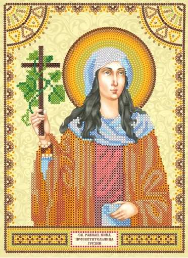 Схема під вишивку бісером &quot;Св. Ніна&quot; 
