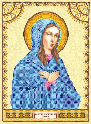 Схема під вишивку бісером "Св. Раїса" 