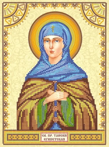 Схема під вишивку бісером &quot;Св. Таїсія&quot; 