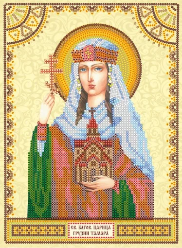 Схема під вишивку бісером &quot;Св. Тамара&quot; 