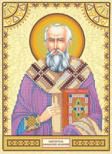 Схема під вишивку бісером &quot;Св. Афанасій&quot; 