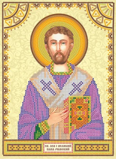Схема під вишивку бісером &quot;Св. Лев&quot; 