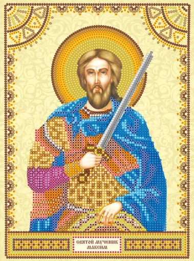 Схема під вишивку бісером &quot;Св. Максим&quot; 