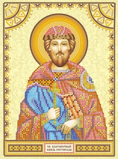 Схема під вишивку бісером "Св. Ростислав" 