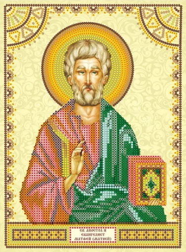 Схема під вишивку бісером &quot;Св. Матфей (Матвій)&quot; 