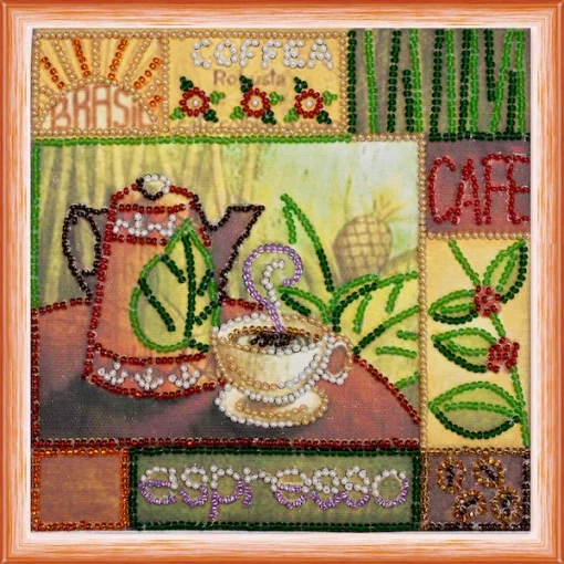 Набір для вишивки бісером &quot;Еспрессо&quot;