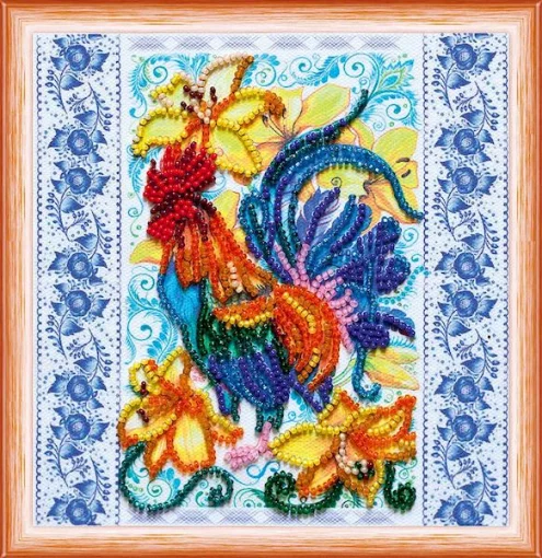 Набір для вишивки бісером &quot;Ку-ку-рі-ку&quot; 