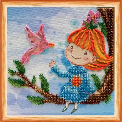 Набір для вишивки бісером &quot;На гілці&quot; 