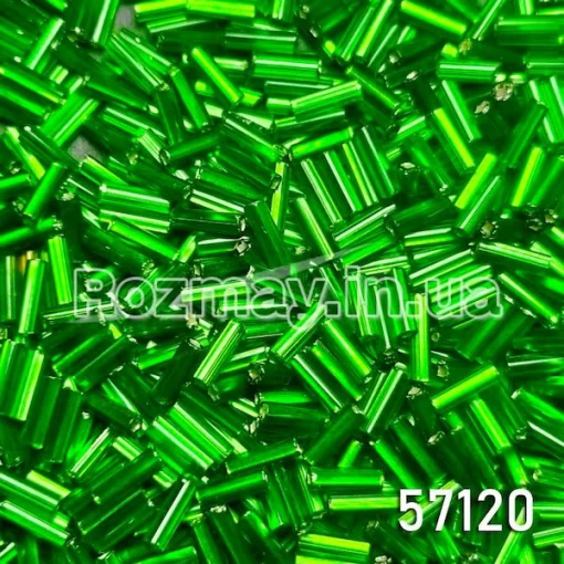 Стеклярус 57120, 7 мм 