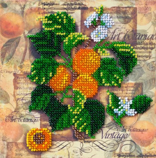 Набір для вишивки бісером &quot;Абрикосова гілочка&quot; 