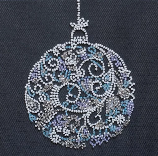 Набір для вишивки бісером &quot;Мереживна кулька&quot; 