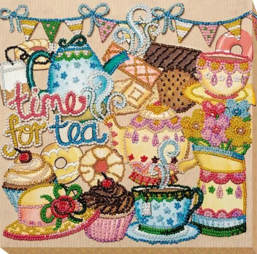 Набір для вишивки бісером &quot;Шалене чаювання&quot; 