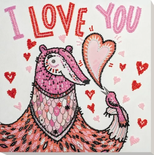 Набір для вишивки бісером "Закоханий" 