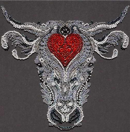 Набір для вишивки бісером "Тілець" 