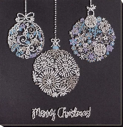 Набір для вишивки бісером &quot;Мереживні кулі&quot; 