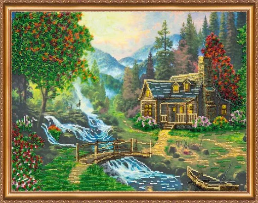 Набір для вишивки бісером &quot;Гірська річечка&quot; 