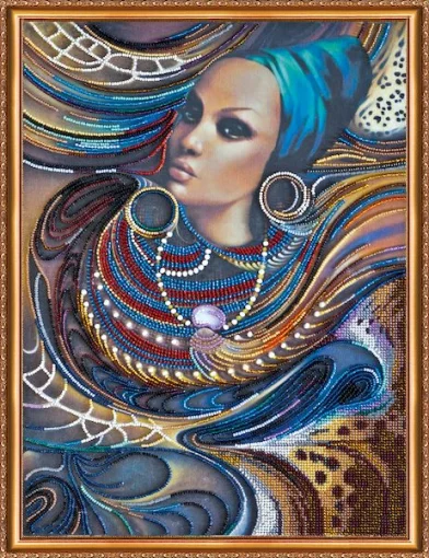 Набір для вишивки бісером &quot;Кольори африки&quot;