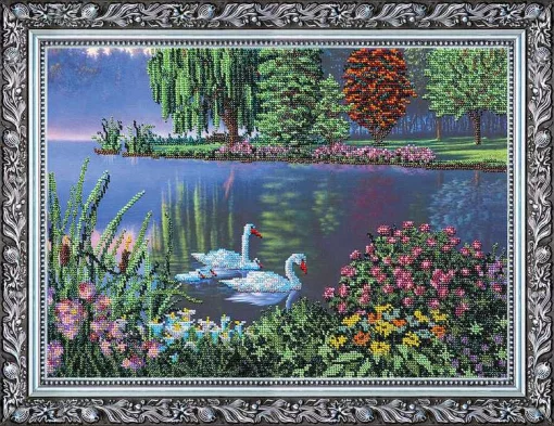 Набір для вишивки бісером &quot;Лебедина пісня&quot;