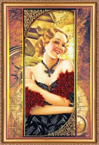 Набір для вишивки бісером &quot;Міледі&quot; 