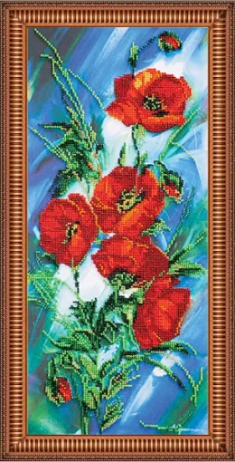 Набір для вишивки бісером &quot;Маковий світанок&quot; 