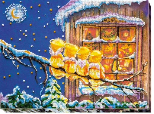 Набір для вишивки бісером &quot;Милі янголята&quot;