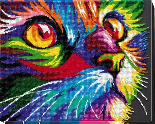 Набір для вишивки бісером &quot;Неоновий погляд&quot; 